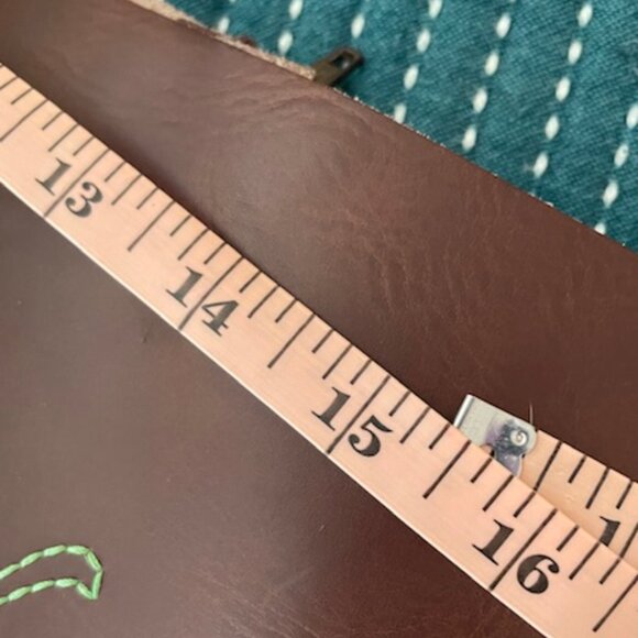 NEW Maguba Clog Boots Brown Leather Embroidered Size 38 Zipper Tall Boots $250 - Picture 11 of 15